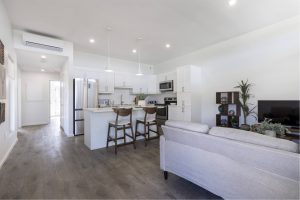 Wellings of Brooks Two-Bedroom Zodiac Living Space