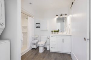 Wellings of Brooks Two-Bedroom Zodiac Washroom